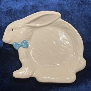 Yankee Candle Bunny Rabbit Jar Candle Holder or Plate
